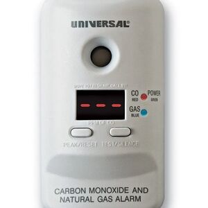 Universal Security Instruments Plug in Carbon Monoxide and Natural Gas Alarm
